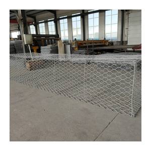 Gabion fabrika çinko 10% Alu 10% tel + PVC kaplı 4x1x1m gabion fiyat galvanizli gabion sepeti 1.5x1x1m tedarikçisi - Product Image 5