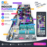 Équipement d'amusement intérieur personnalisé, labyrinthe d'aventure, jeu d'arcade commercial, centre VR clé en main pour centre commercial, grande capacité