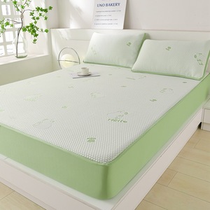 Style moderne Qualité Refroidissement Pliable Trois Pièces Ensemble <span class=keywords><strong>de</strong></span> Draps Classe Cool Sensation <span class=keywords><strong>Glace</strong></span> Soie Matelas Cool Bean Drap-housse - Product Image 5