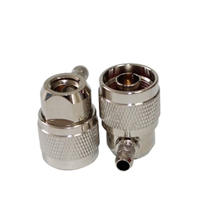 Cable RG59 de crimpado de conector macho N de conector de ángulo de fábrica - Product Image 1