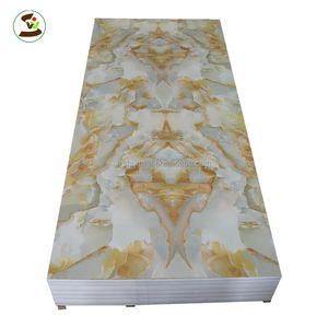 Panneaux muraux modernes en <span class=keywords><strong>PVC</strong></span> <span class=keywords><strong>imitation</strong></span> <span class=keywords><strong>marbre</strong></span> <span class=keywords><strong>blanc</strong></span> naturel, imperméables et résistants à l'humidité, pour villas et hôtels, fabrication chinoise OEM/ODM à bas prix - Product Image 5