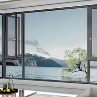 Ventana Corredera de Vinilo UPVC de Grado Comercial con Perfil de Concha y Diseño Antienvejecimiento para Contratistas de Construcción, Suministro de Fábrica
