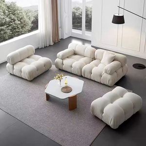 YILISATR Canapé d'angle modulaire <span class=keywords><strong>BoConcept</strong></span> Lounge Recliner avec boucle en velours et nouveauté Ensemble de salon - Product Image 2