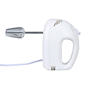 Batidora de mano eléctrica Canxin, 120W, 5 velocidades, carcasa de plástico blanca para mezclar claras de huevo y crema, pequeño electrodoméstico de cocina - Product Image 3