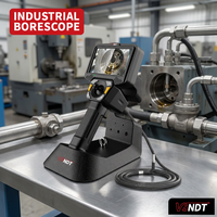 Boroscopio Industrial con Sonda de 6 mm, Cable de 2 m, Resistente al Agua IP67, Endoscopio Flexible HD 1080P para Inspección de Equipos Hidráulicos Pesados