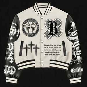 Vintage Autumn <b>Thermal</b> 100% Cotton Streetwear Jacket & Sweatpants 2-Piece Set <b>for</b> <b>Men</b> - Product Image 2