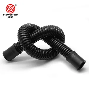 Flowcolour EVA 25-40mm Flexible Ribbed Hosing Corrugated Hose Fish Tank Pipe Adaptor Pipe Fittings