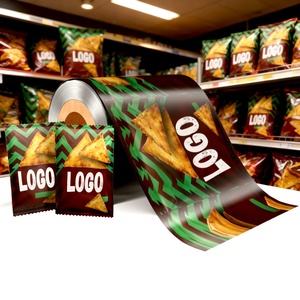 Material de Laminación Impreso Personalizado, Rollo de Película Plástica PET/PE para Envasado de Alimentos, Embalaje Flexible, Rollo de Película para Bolsas de Chocolate y Galletas - Product Image 4