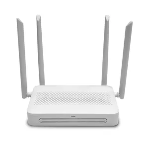 Üreticiler 4 port 2.4G 5G 1200Mbps konut yönlendiriciler 4FE 10/100Mbps RJ45 LAN/WAN Dual Band kablosuz ağ Wifi yönlendirici