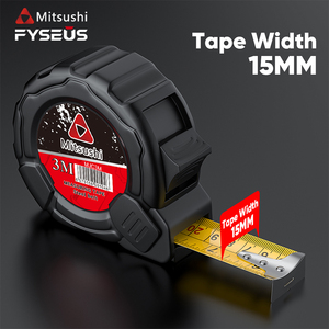 Fyseus Metro a Nastro Personalizzato Tascabile da 3 Piedi con Portachiavi - Pollici e <span class=keywords><strong>Centimetri</strong></span> - Metro a Nastro Retrattile da <span class=keywords><strong>1</strong></span> m - Product Image 3