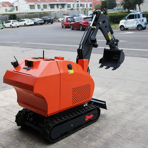 Excavadora de Control remoto no tripulada inteligente personalizable 0.8ton <span class=keywords><strong>Mini</strong></span> excavadora Excavadora eléctrica con batería de litio - Product Image 4