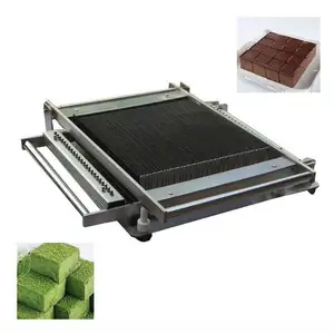 Mini size shop using small snack chocolate coating tempering enrober enrobing machine with cooling tunnel