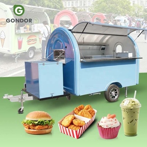 Carrito de Comida Rápida para Venta de Pasta y Helados Fritos, Remolque, Camión, Fabricante, Cocina Totalmente Equipada, Precio - Product Image 1