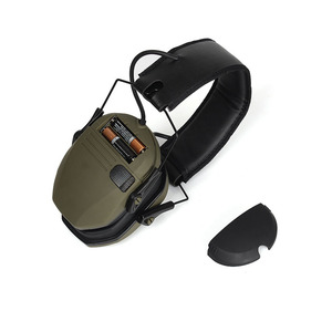 Casque anti-bruit électronique supra-auriculaire avec protections auditives pour le tir, l'industrie et la sécurité, étuis inclus - Vente chaude - Product Image 6