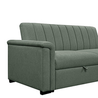 Modernes Europäisches Dreisitzer-Schlafsofa mit Stauraum Hochwertiger Stoff L-Form Design für Apartment-Wohnzimmer