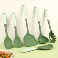 Essentiels de cuisine : Louche à soupe en silicone facile à nettoyer, pour la pâtisserie, le service et la cuisson, usage quotidien, ustensiles de cuisine, ensemble de cuisine