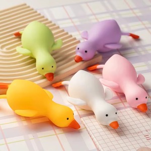 Recrutement de concessionnaires, sans pression sur les stocks, adorables jouets en forme de canard jaune en TPR, jouets de décompression colorés, cadeaux de <span class=keywords><strong>naissance</strong></span> pour enfants. - Product Image 6