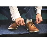 Chaussures habillées élégantes italiennes en cuir pour hommes, à enfiler, imperméables, respirantes, légères, pour l'automne, le bureau et la carrière