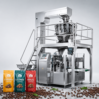 Machine d'emballage automatique de sachets à fermeture éclair pour l'emballage de grains de café, de granulés de thé et de collations