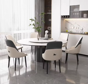 Chaise de salle à manger de luxe d'inspiration italienne moderne pour la maison, le bureau et le maquillage, design minimaliste haut de gamme - Product Image 1
