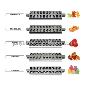 Industrial small gummy bear candy machine Silicone Molding halal pectin