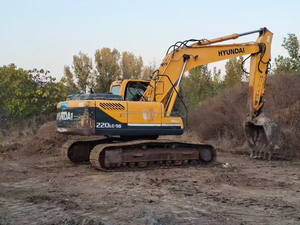 Excavadora Usada Hyundai 220LC-9S de Fácil Operación con Motor Cummins, Caja de Cambios PLC, Bomba y Rodamientos - Product Image 2