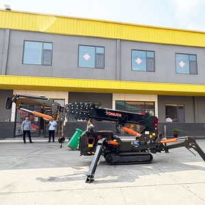 טוניטה 3 טון קומפקטי מיני טלסקופי בום שלט רחוק זוחל הידראולי זמלר - Product Image 3