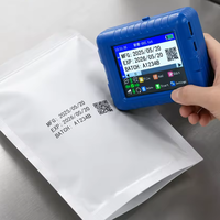 Printer Inkjet Mini Kompak untuk Mencetak Label Tanggal pada Kemasan Makanan, Kotak Karton; Pengkodean Kode Semprot Genggam