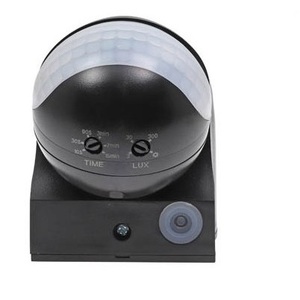 PIR <b>Motion</b> Sensor Black IP44 1200W Outdoor Garden <b>Light</b> Control - Product Image 2