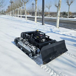HUADA Déneigeuse robotisée industrielle sans fil télécommandée, <span class=keywords><strong>tondeuse</strong></span> à gazon à essence/diesel avec <span class=keywords><strong>démarrage</strong></span> à essence/diesel et marche sur chenilles - Product Image 4