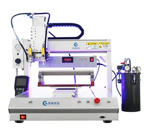 China Market On-sale High Precision Adhesive Gluing Dispenser Machine Spray with UV Light Curing System