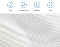 Purificateur d'air intelligent avec filtre HEPA H13, purificateur d'air intelligent avec filtre HEPA, purificateur d'air intelligent Xiao-mi 4, remplacement de filtre compact