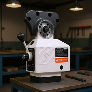 Machine de fraisage à alimentation électrique axe X Vevor, 150 lb, 0 à 200 tr/min, broche R8, manuelle, légère, industrielle - Product Image 2