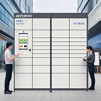 24/7 libre-service étanche à l'eau QR Code PUDO casier à domicile Solution d'armoire à colis intelligente casier à colis intelligent