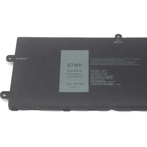 OEM chất lượng Pin máy tính xách tay dwvrr cho Dell Alienware X15 X17 R1 R2 p48e 11.4V 87wh - Product Image 6
