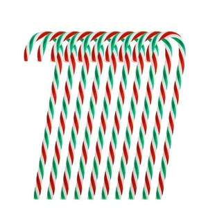 Nuove Decorazioni Natalizie in Stile Europeo e Americano, Ornamenti per <span class=keywords><strong>Albero</strong></span> <span class=keywords><strong>di</strong></span> <span class=keywords><strong>Natale</strong></span> in Plastica, Sacchi <span class=keywords><strong>di</strong></span> Babbo <span class=keywords><strong>Natale</strong></span>, Bastoncini <span class=keywords><strong>di</strong></span> Zucchero Rossi e Bianchi - Product Image 5