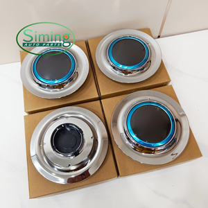 Pour Mercedes-Benz, BMW, <span class=keywords><strong>Audi</strong></span>, Maybach, Rolls-Royce, Bentley, Porsche, Cadillac, Volvo, enjoliveurs de jantes de voiture personnalisés, enjoliveurs flottants - Product Image 4