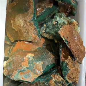 <span class=keywords><strong>Cristalli</strong></span> <span class=keywords><strong>Spirituali</strong></span> Semipreziosi Rari all'Ingrosso, Gemme Grezze Naturali, Crisoprasio Verde Naturale Grezzo per Creazione di Gioielli - Product Image 2