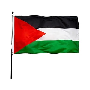 Wholesale Palestinian <b>Flags</b> for Events Digital Printing High Visibility Banners - Product Image 2