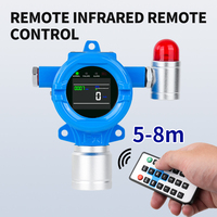 Detector de Gases Tóxicos SDDORE Fijo para Sulfuro de Hidrógeno y Amoníaco, RS485 4-20mA, Detector de Gases Combustibles H2S, NH3, H2, CH4, LEL para la Industria
