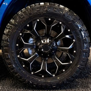 Rines FHJ Custing 6x139.7 de 17 18 19 20 21 22 23 24 Pulgadas, 6 Orificios, Negros, para Todoterreno 4X4, de Aleación de Aluminio para Autos de Pasajeros - Product Image 4