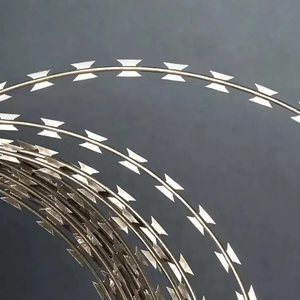 Malla protectora de alambre de púas Cbt65 Bto22 para alambre de concertina de prisión escolar - Product Image 6