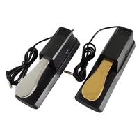 Universal Foot Pedal for Pianos and Keyboards Piano Sustain Pedal with Polarity Switch Musical Instrument Accessory