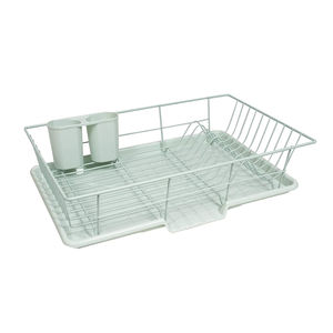 Juego <span class=keywords><strong>de</strong></span> <span class=keywords><strong>3</strong></span> piezas <span class=keywords><strong>de</strong></span> <span class=keywords><strong>escurridor</strong></span> <span class=keywords><strong>de</strong></span> <span class=keywords><strong>platos</strong></span> para cocina con tabla <span class=keywords><strong>de</strong></span> secado y soporte para utensilios - Product Image 5