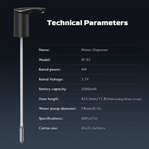 Automatic Electric Desktop Smart Dispensers 5 Gallon Water Dispenser <b>Pump</b> for Household - Product Image 6