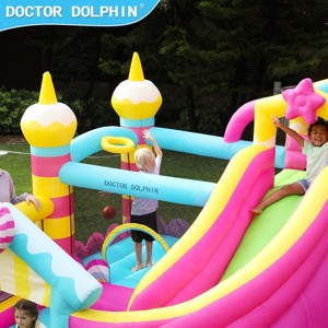 Vente flash Château gonflable personnalisé certifié EN71 avec toboggan d'escalade, installation facile, tissu Oxford 420D+840D 3 - Product Image 4