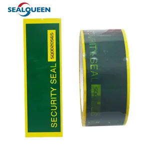 Good Quality High Safe Partial Transfer Sealing Packing Adhesive Void Warranty Tape Custom Logo