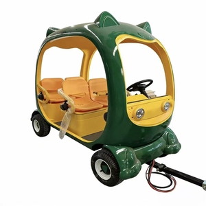 Carros Turísticos Eléctricos de Estilo Vintage Personalizables de la Marca HKBG, con Más de 8 Asientos, Batería de Plomo-Ácido, Faros LED, 50-70 km de Autonomía - Product Image 1