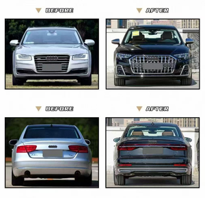 Kit de Carrocería Exterior para Audi A8 Auron, Nuevo y Mejorado, Parachoques 2012-2018, Mejor Precio al por Mayor, Juego Completo de Parachoques, China - Product Image 3