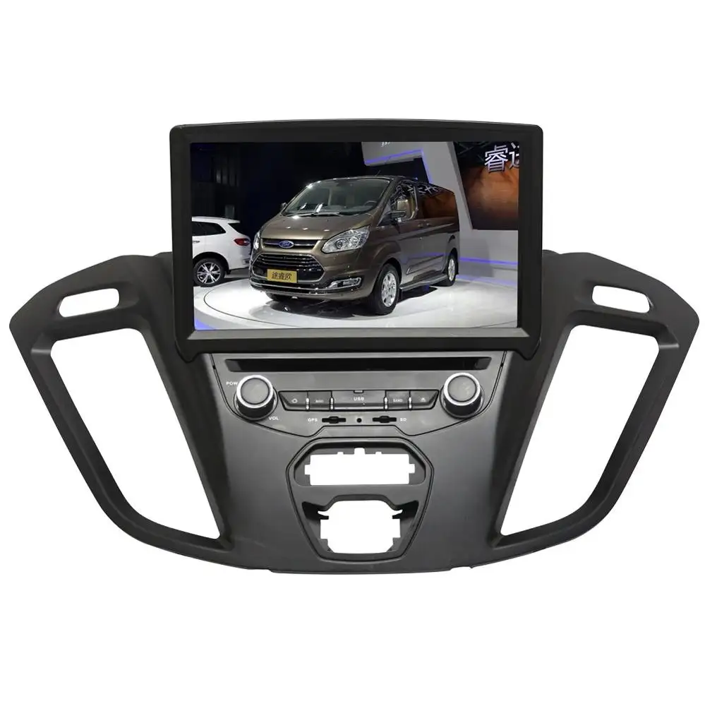 8 "Android 9.0 araba stereo dashboard yedek araç DVD oynatıcı oynatıcı GPS navigasyon Ford TOURNEO 2013-